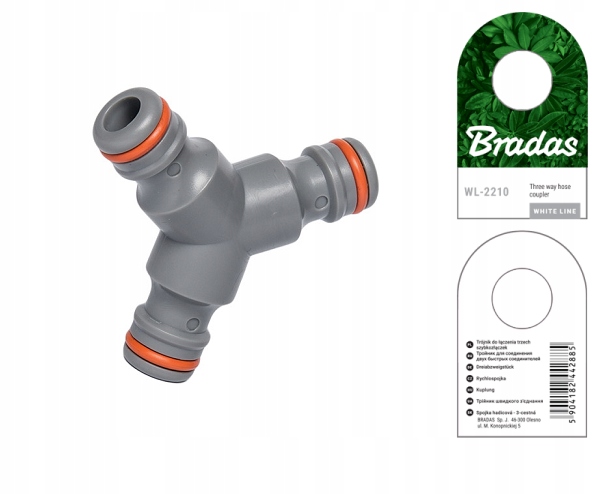 

Trójnik 1/2'' Do Łączenia 3 Szybkozłączy WL-2210