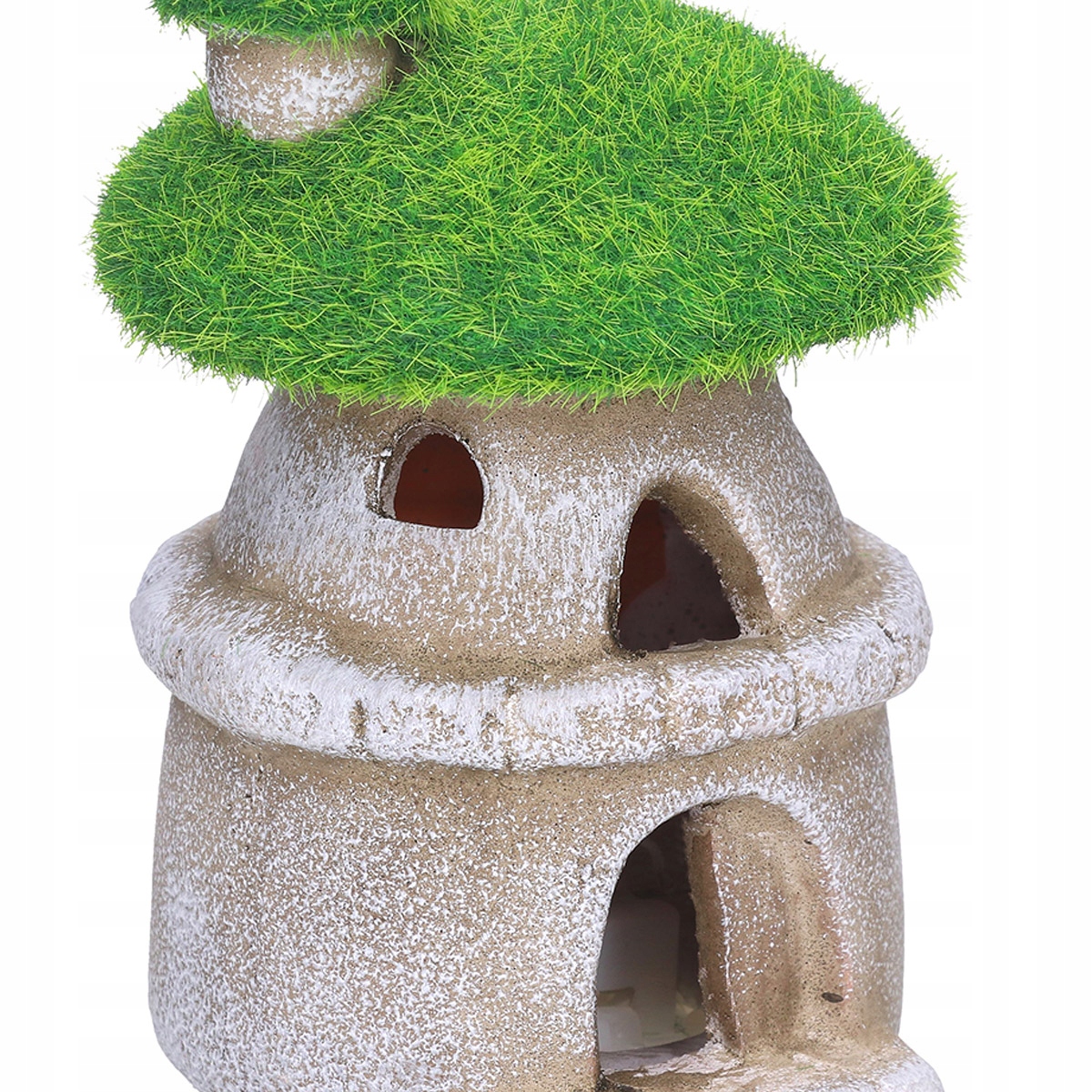 LAMPION LED FIGURKA OGRODOWA DOMEK GRZYBEK CERAMICZNY MECH NA TARAS BALKON Kod producenta LAMPION LED NA OGRÓD TARAS