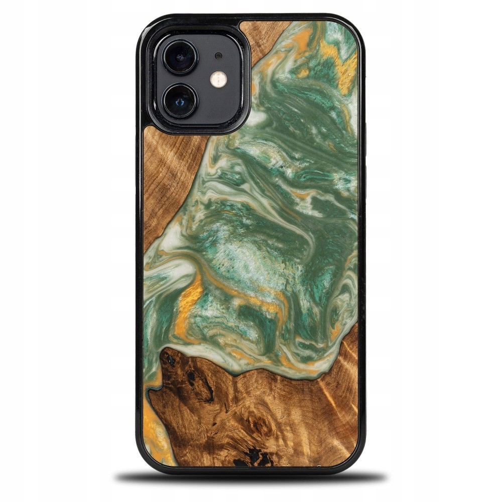 Pouzdro Bewood Unique pro iPhone 12/12 Pro 4 Živly Voda