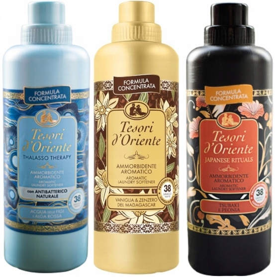 Levně Tesori d'Oriente Sada 3 italských avivážních přípravků 760 ml Tvj