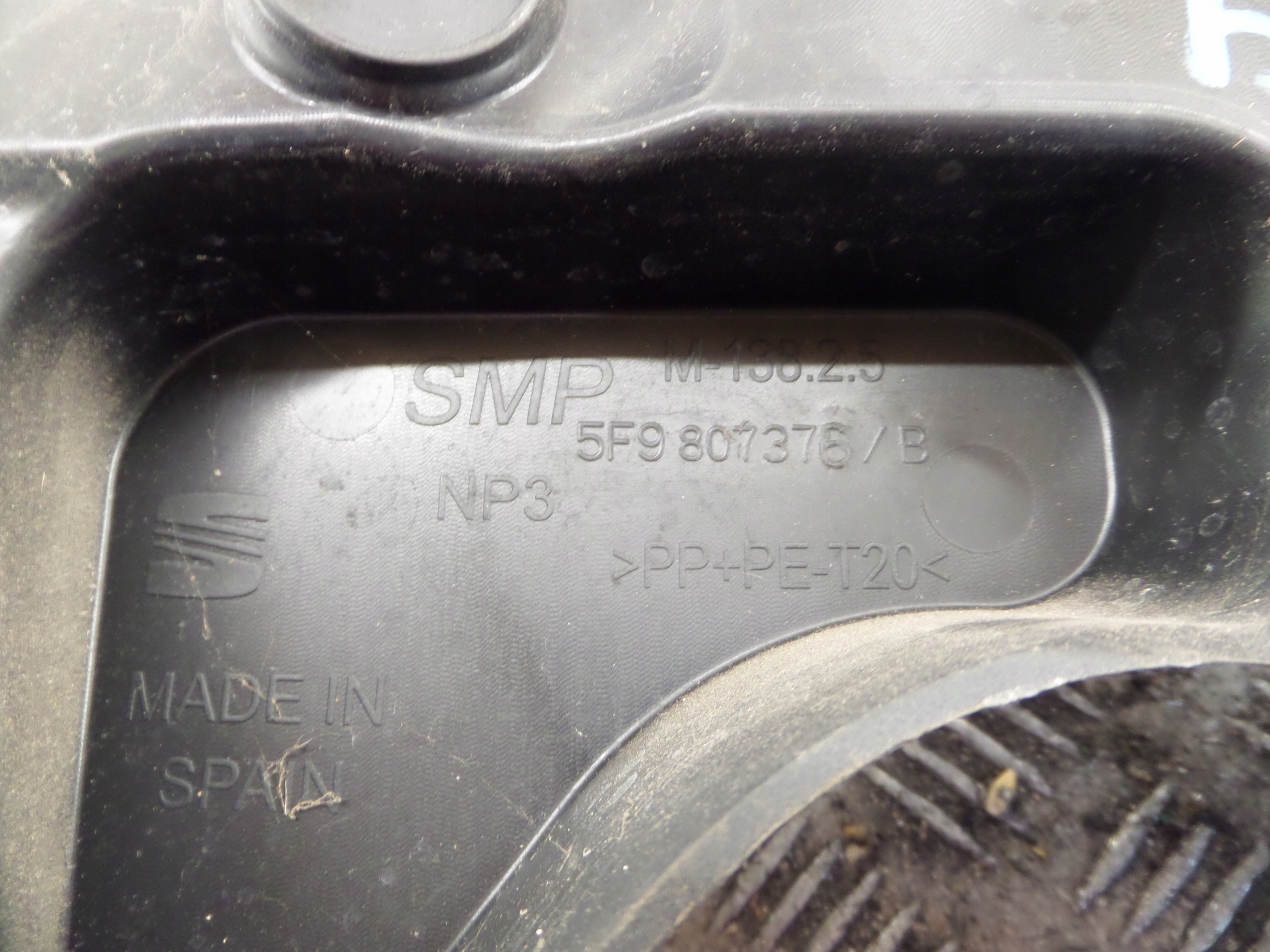 SEAT LEON III 12- KOMBI bumper bracket rear part