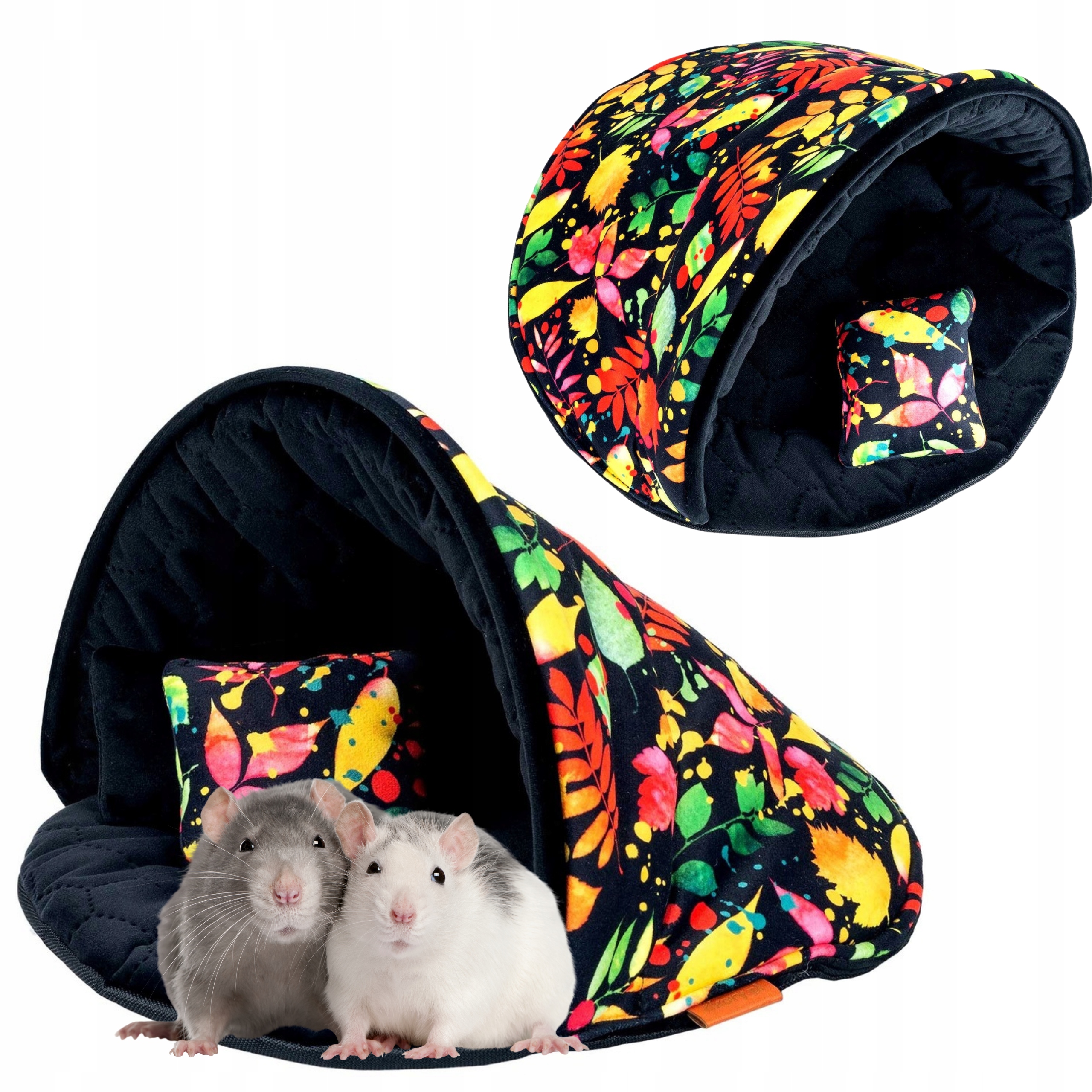 Levně Domeček Pelíšek Velké Potah Mušle pro hlodavce králíka prasátka 40x25 cm