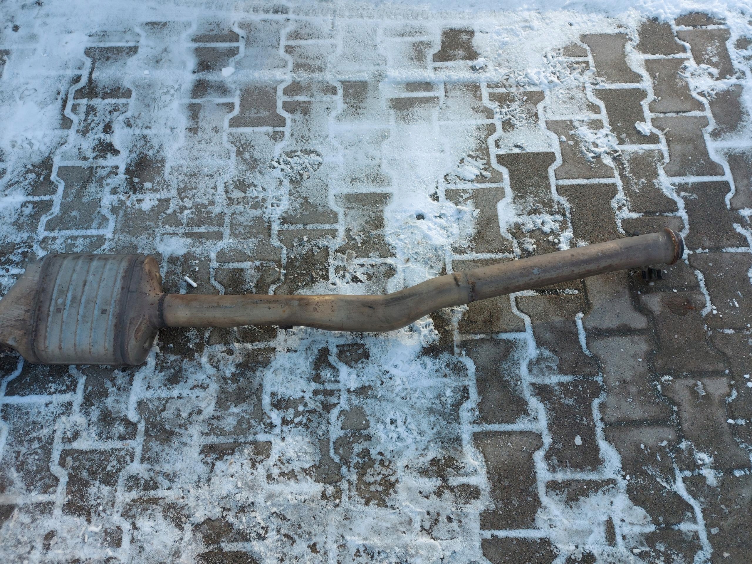 Mercedes W253 GLC muffler, exhaust pipe A2534902519