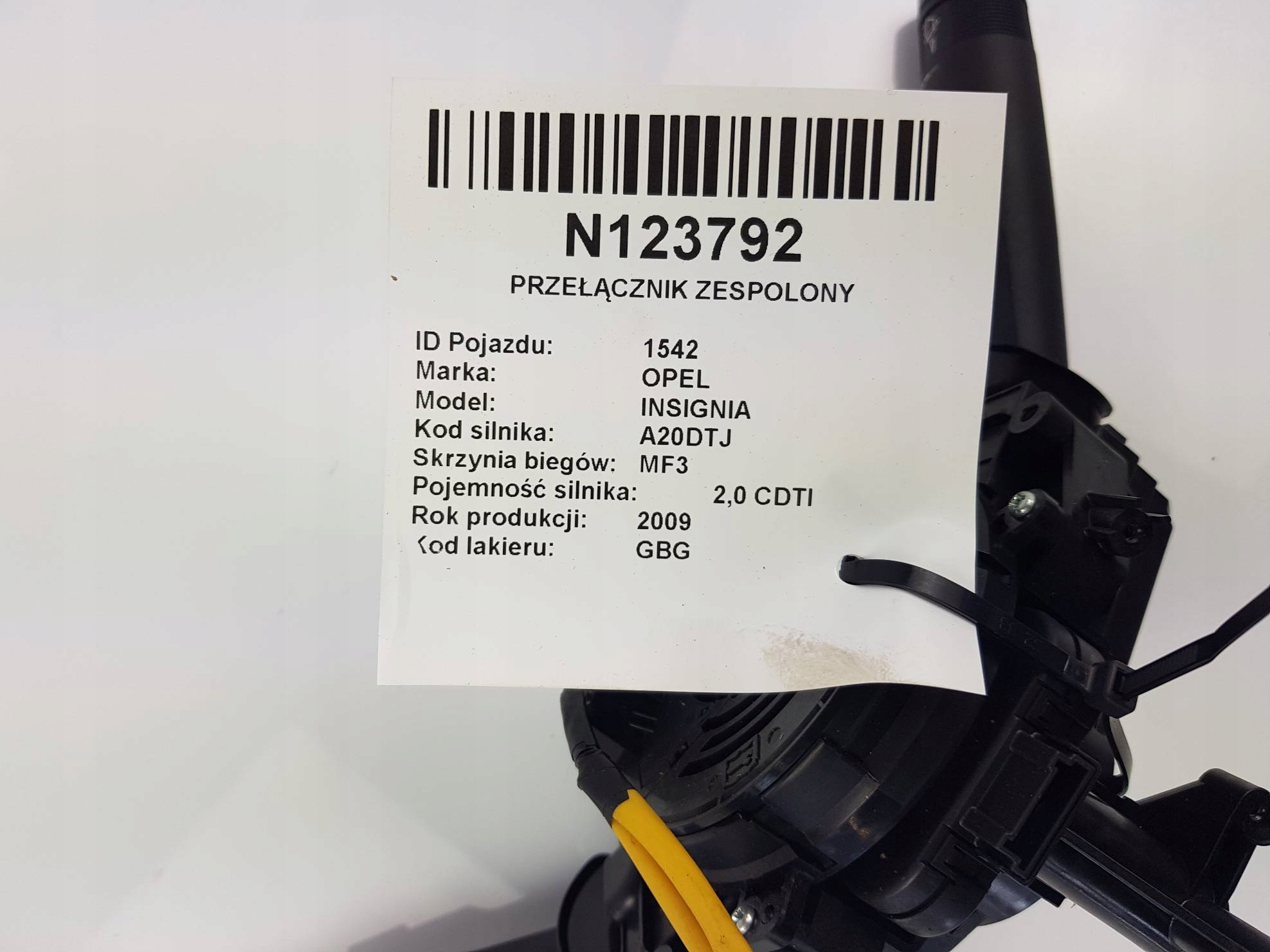 DEVIO LUCI TERGICRISTALLO TERGI 25947775 OPEL INSIGNIA A