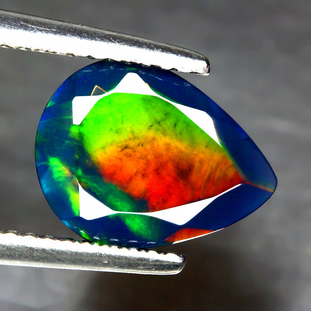 Opal černý přírodní kámen 1.46ct Aaa
