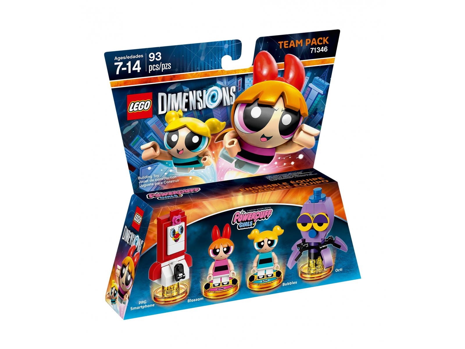 nový Lego Dimensions Team Pack Powerpuff Girls Raketové holky 71346 Misb 2017
