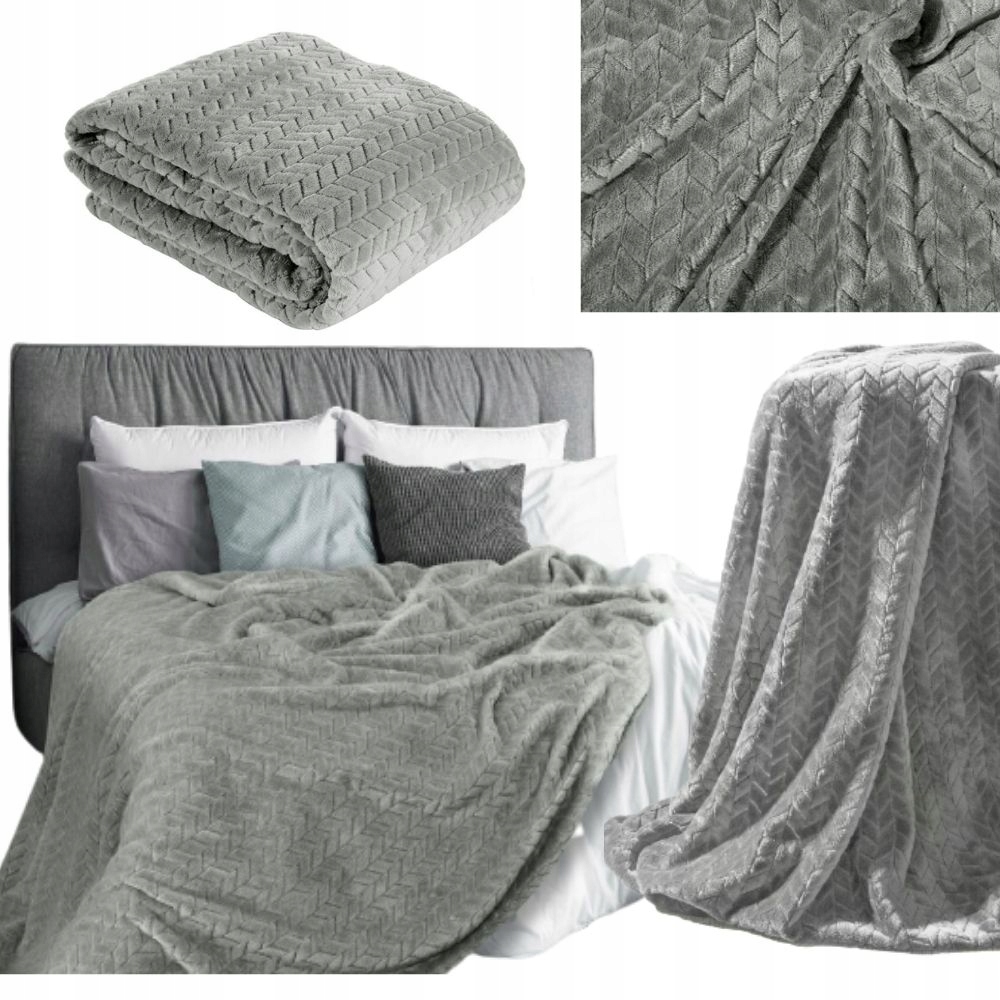 

Narzuta koc na łóżko Promocja 170x210 mikrofibra