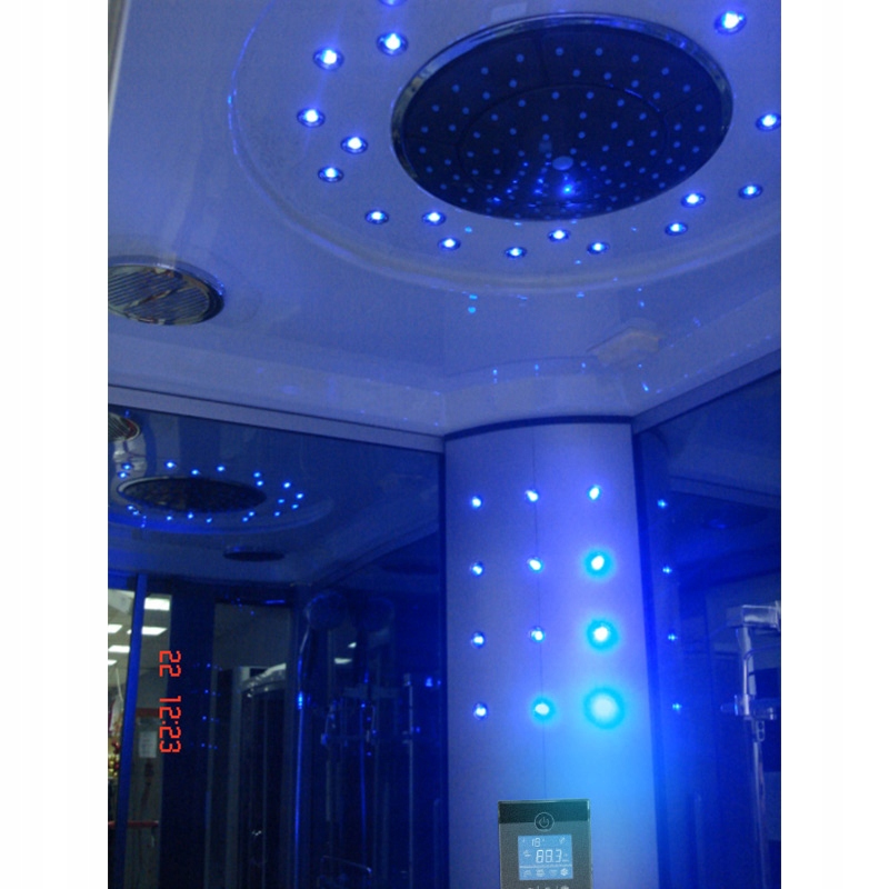 KABINA PRYSZNICOWA Z HYDROMASAŻEM MONAKO 9914R PRAWA 120x85 CM Głębokość 85 cm