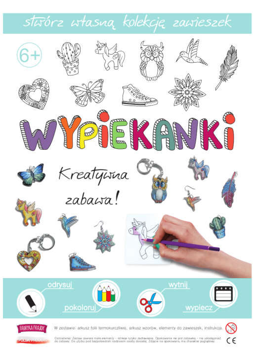 

Wypiekanki MIX breloczki kolczyki przywieszki