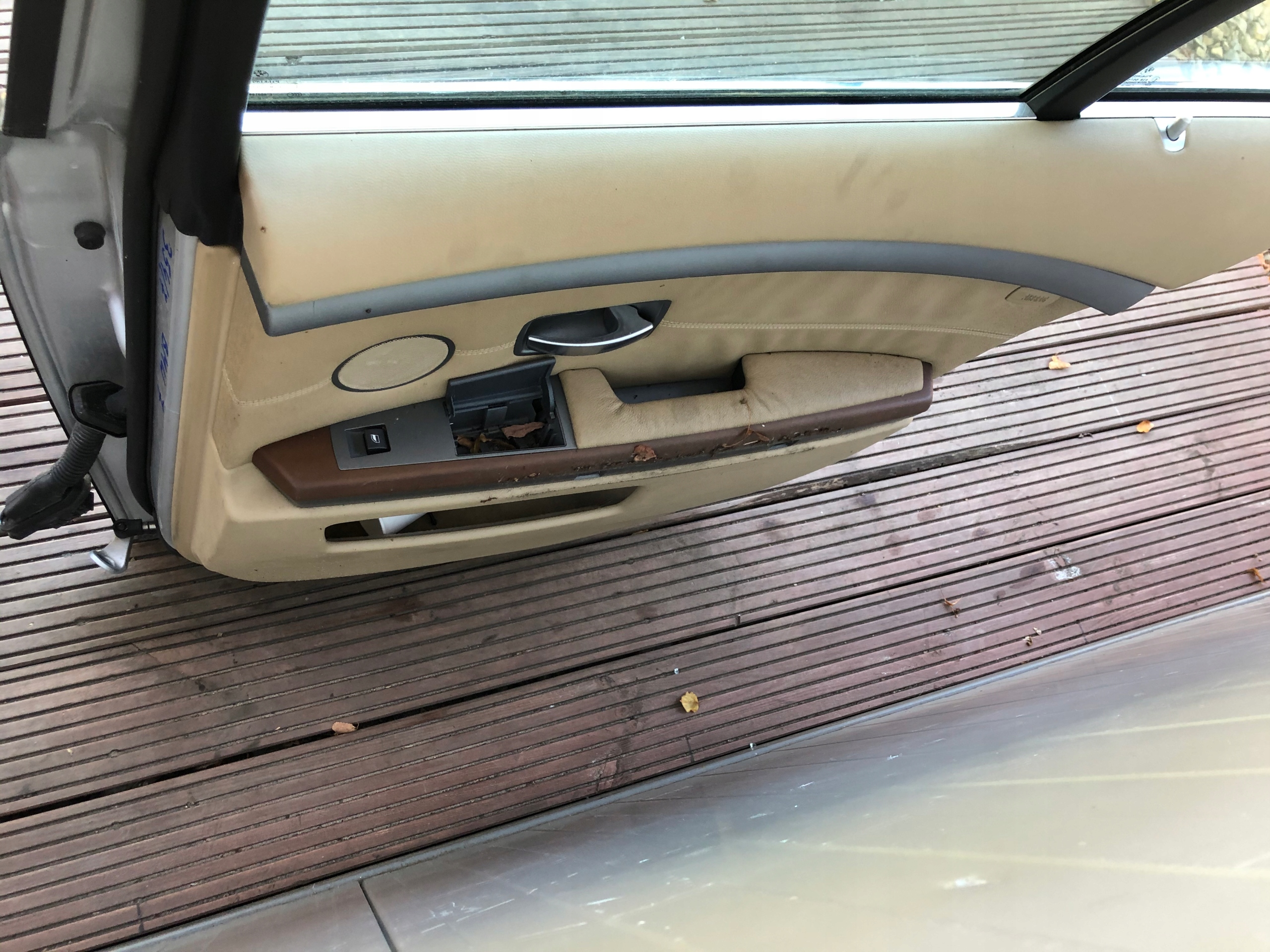 BMW 7 E65 komplet Tür rechts heck 354/7