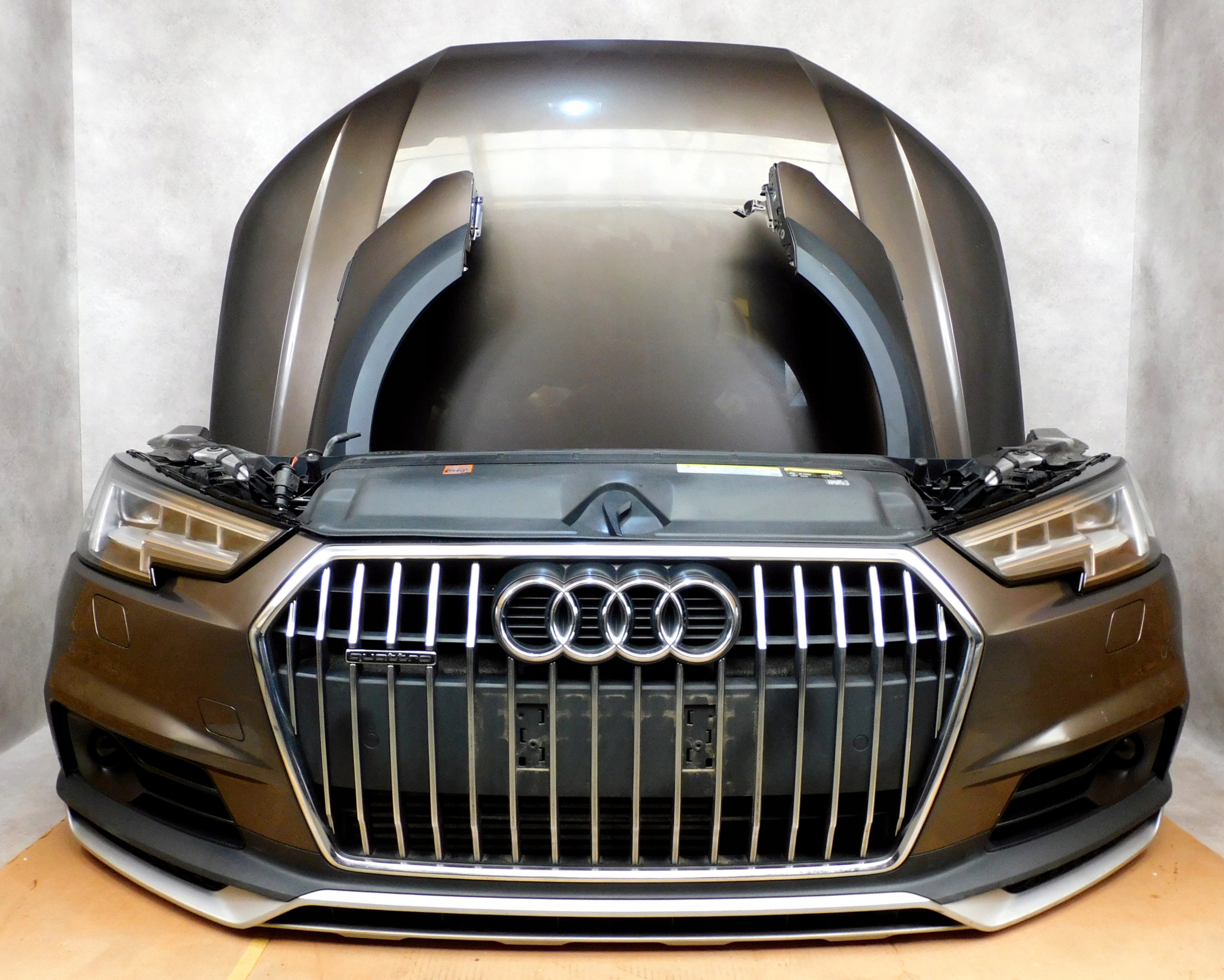 AUDI A4 B9w ALLROAD КОМПЛЕКТ ПЕРЕД БАМПЕР КАПОТ ПЕРЕДНЯЯ ПАНЕЛЬ МАТРИКС РАДАР Ly8s