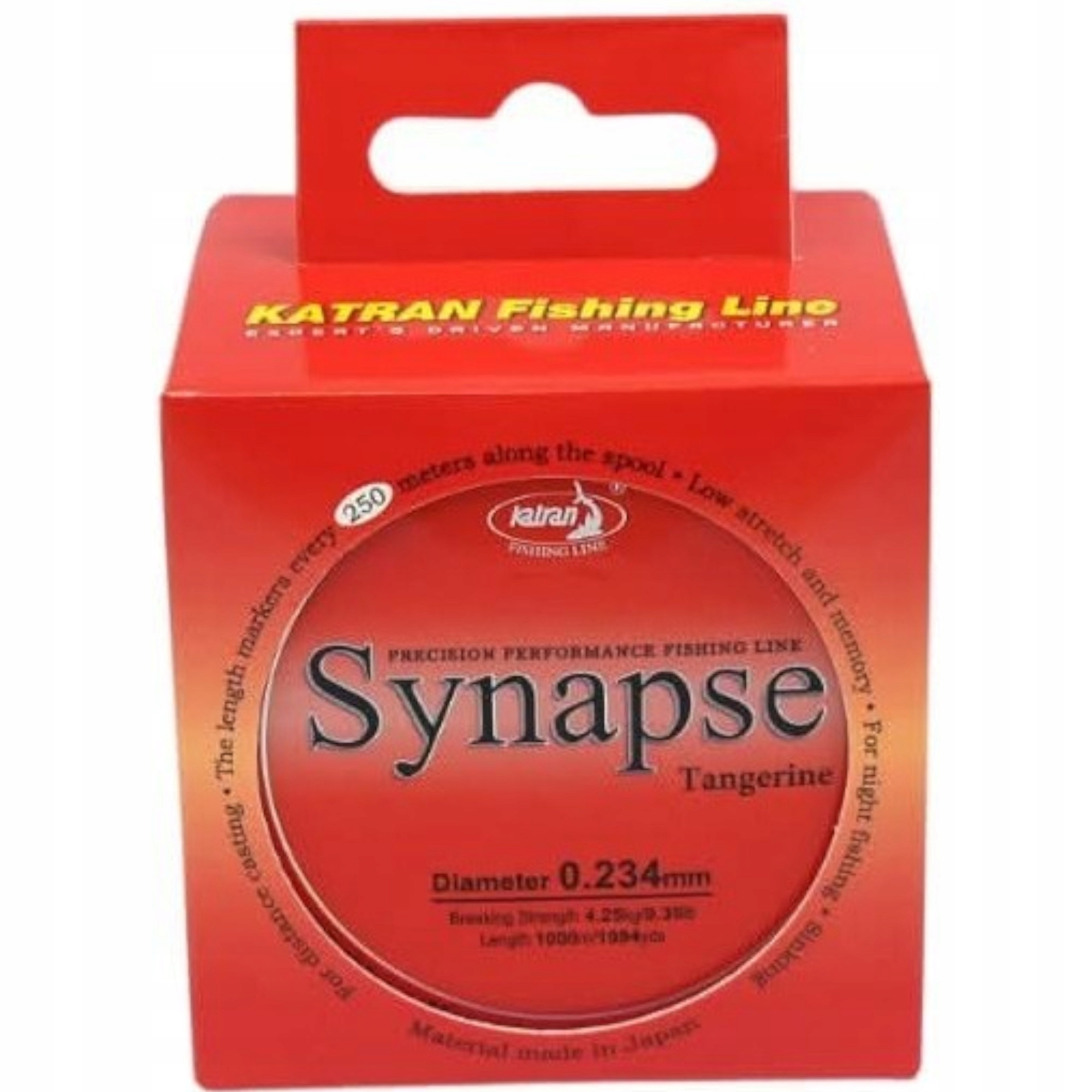Żyłka Katran Fishing Line Synapse Tangerine 0,331mm 1000m 7,50kg