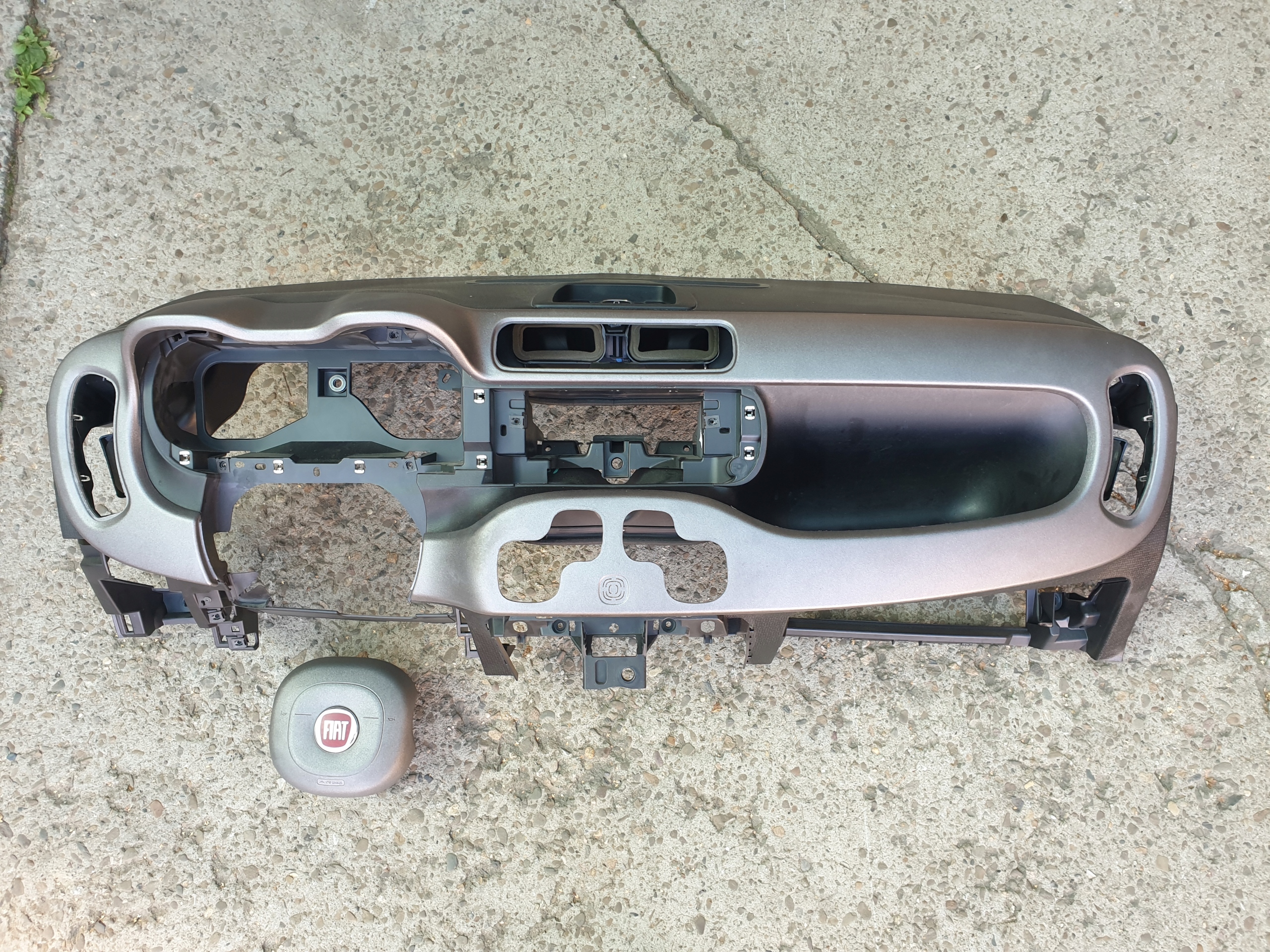 dashboard instrument panel airbags FIAT PANDA III 3 2012