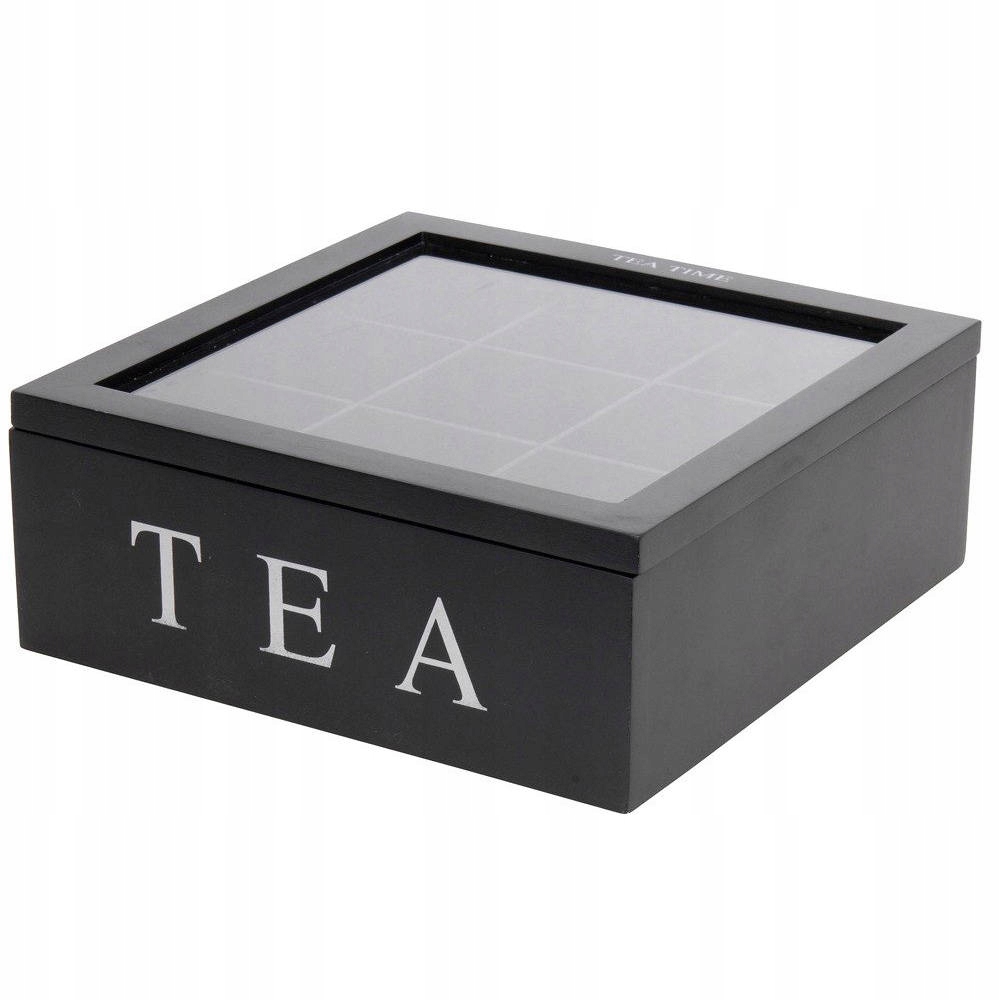 

Herbaciarka Tea 9 przegródek pojemnik na herbatę