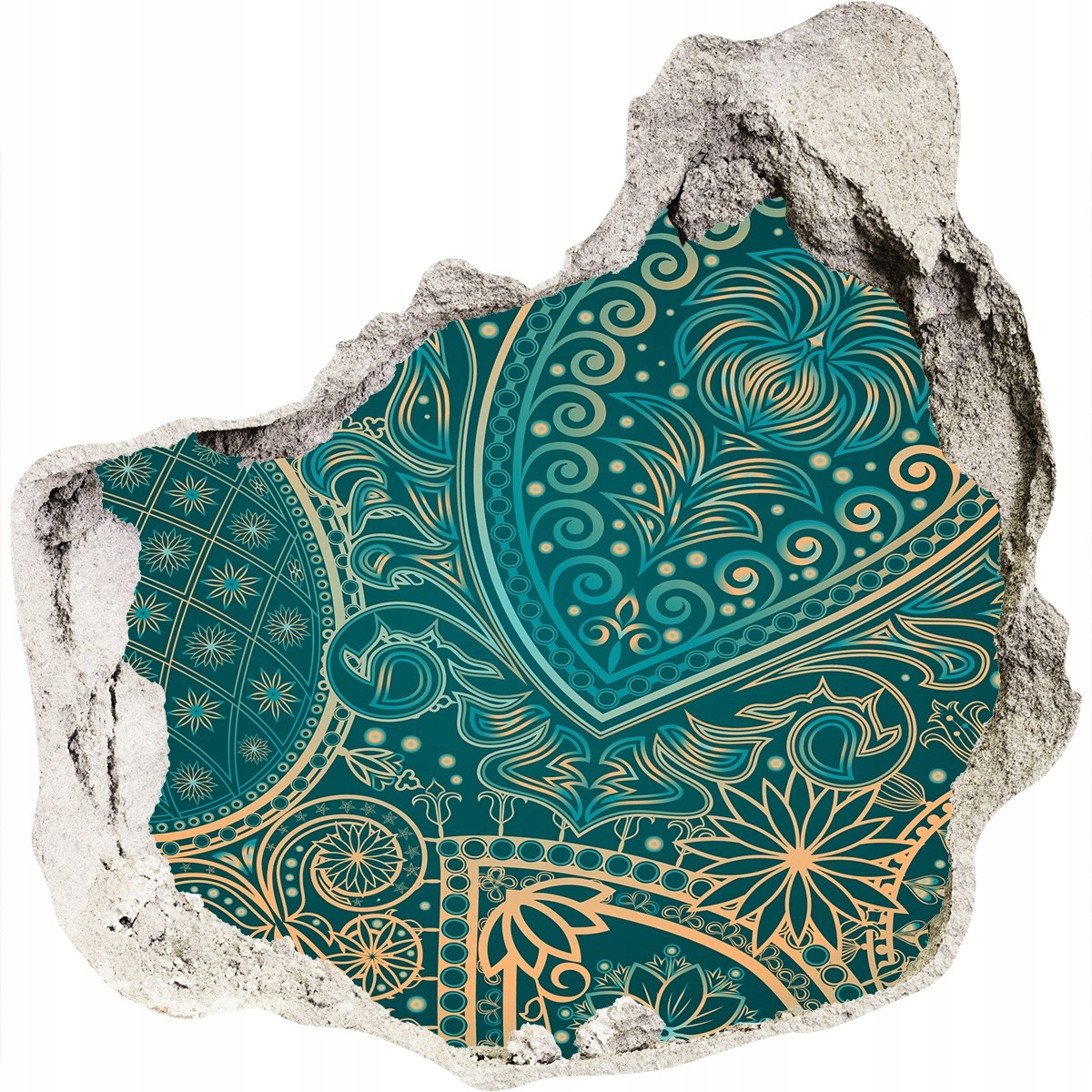 

Fotoobraz dziura na ścianę Ornamenty tło 75x75