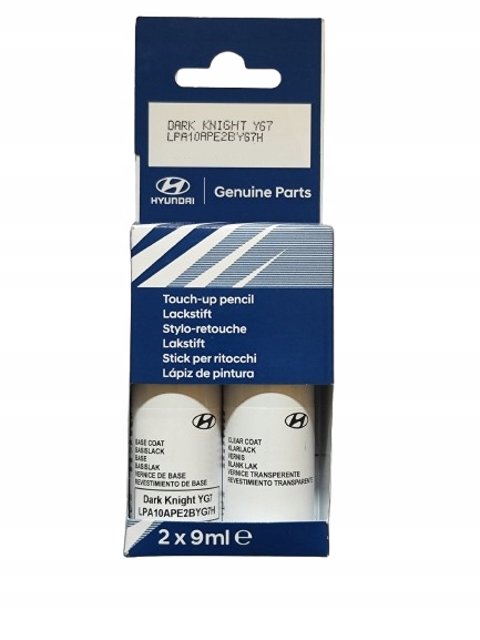 Lakier zaprawka Hyundai Dark Knight YG7 LPA10APE2BYG7H