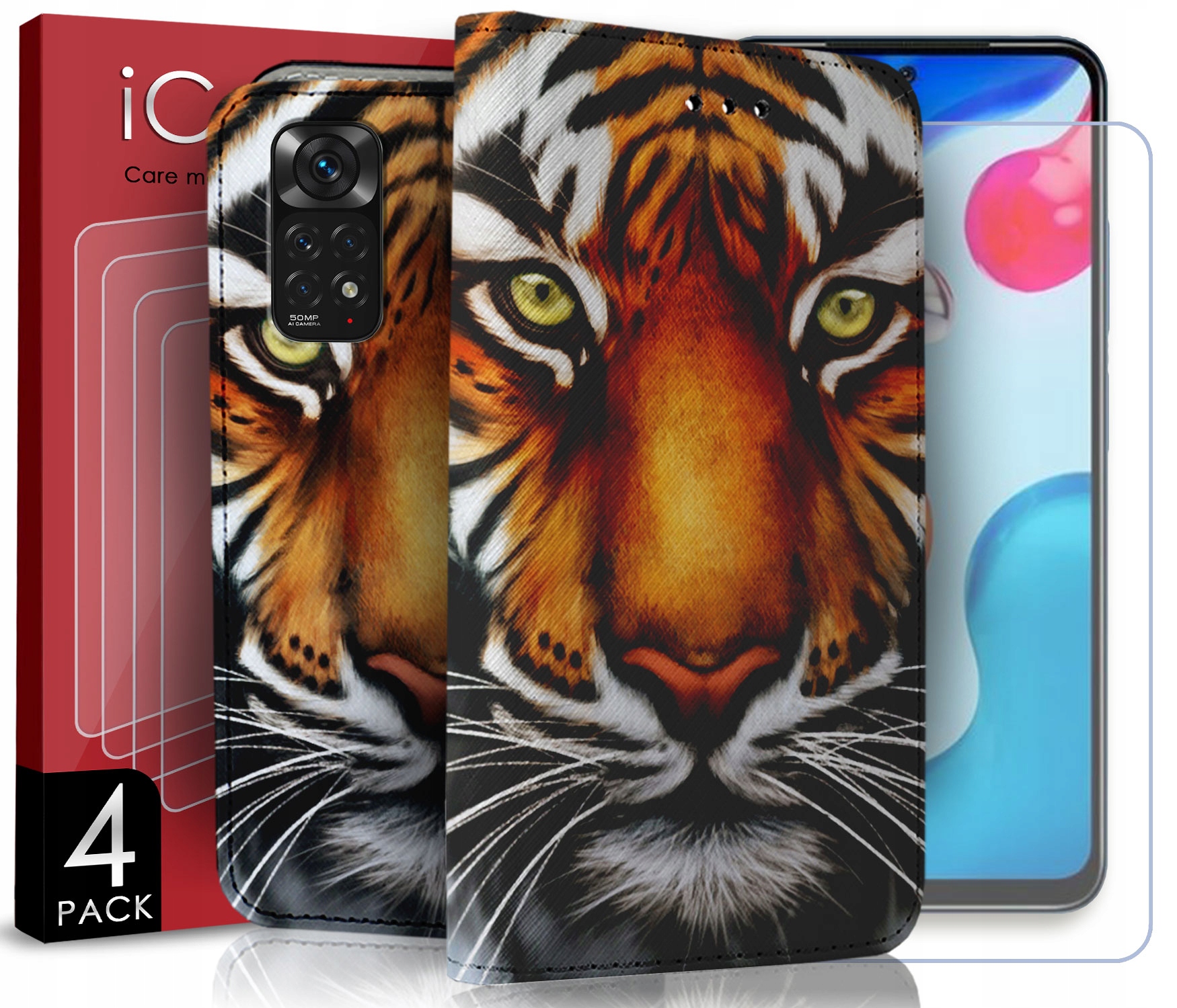 ETUI SZKŁO DO XIAOMI REDMI NOTE 11 4G 11S 4G WZORY