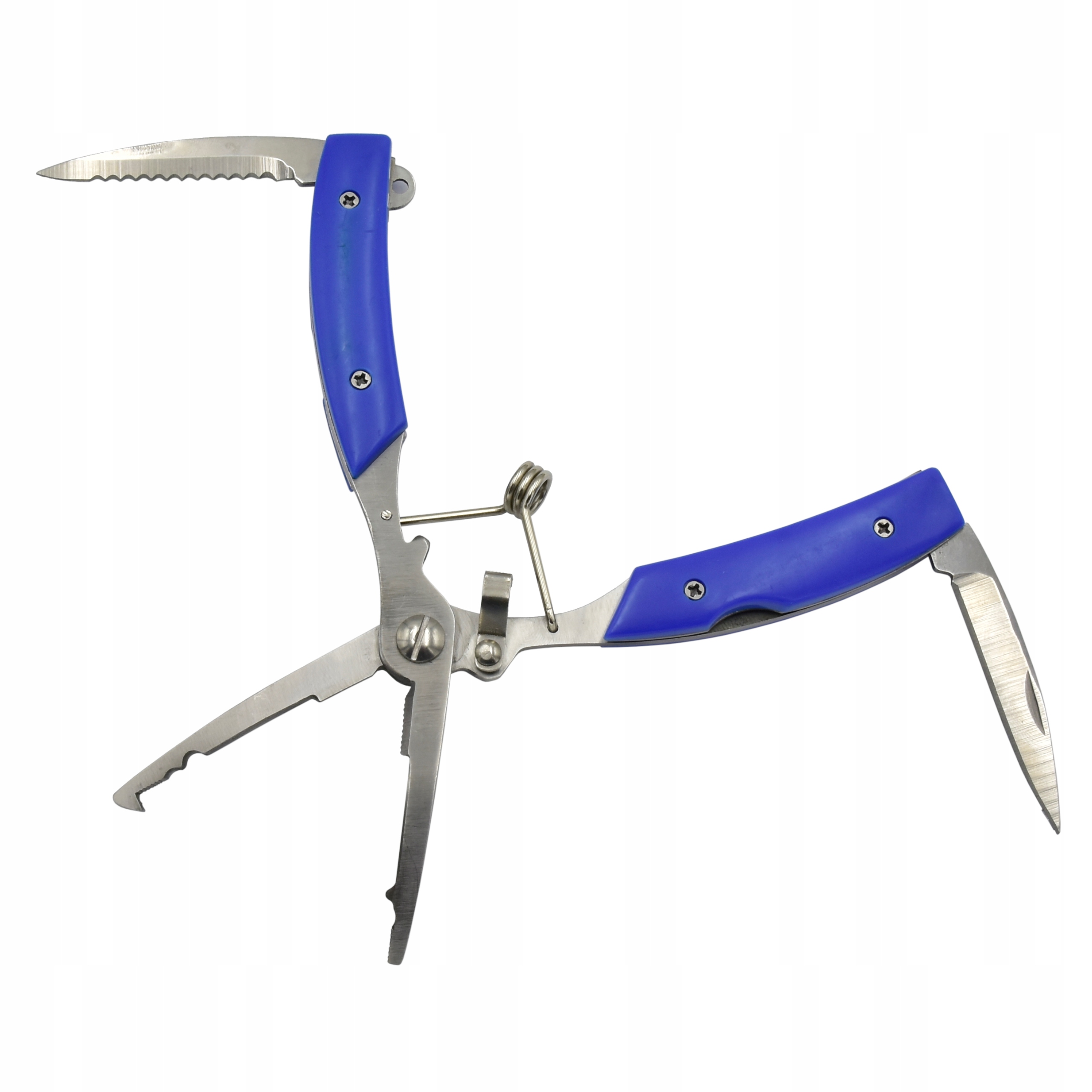 SZCZYPCE KLESZCZE wędkarskie wygięte 16cm scyzoryk Przeznaczenie wielofunkcyjne