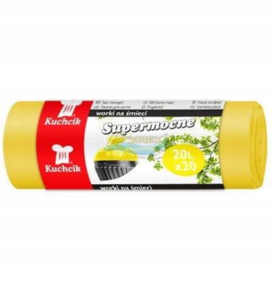 

Kuchcik Supermocne Worki na Śmieci 20 litrów 20szt