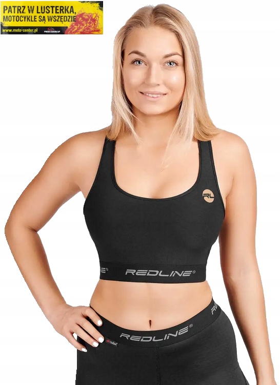 Biustonosz Sportowy Stanik Termoaktywny Oddychający Redline Outlast 2.0 M