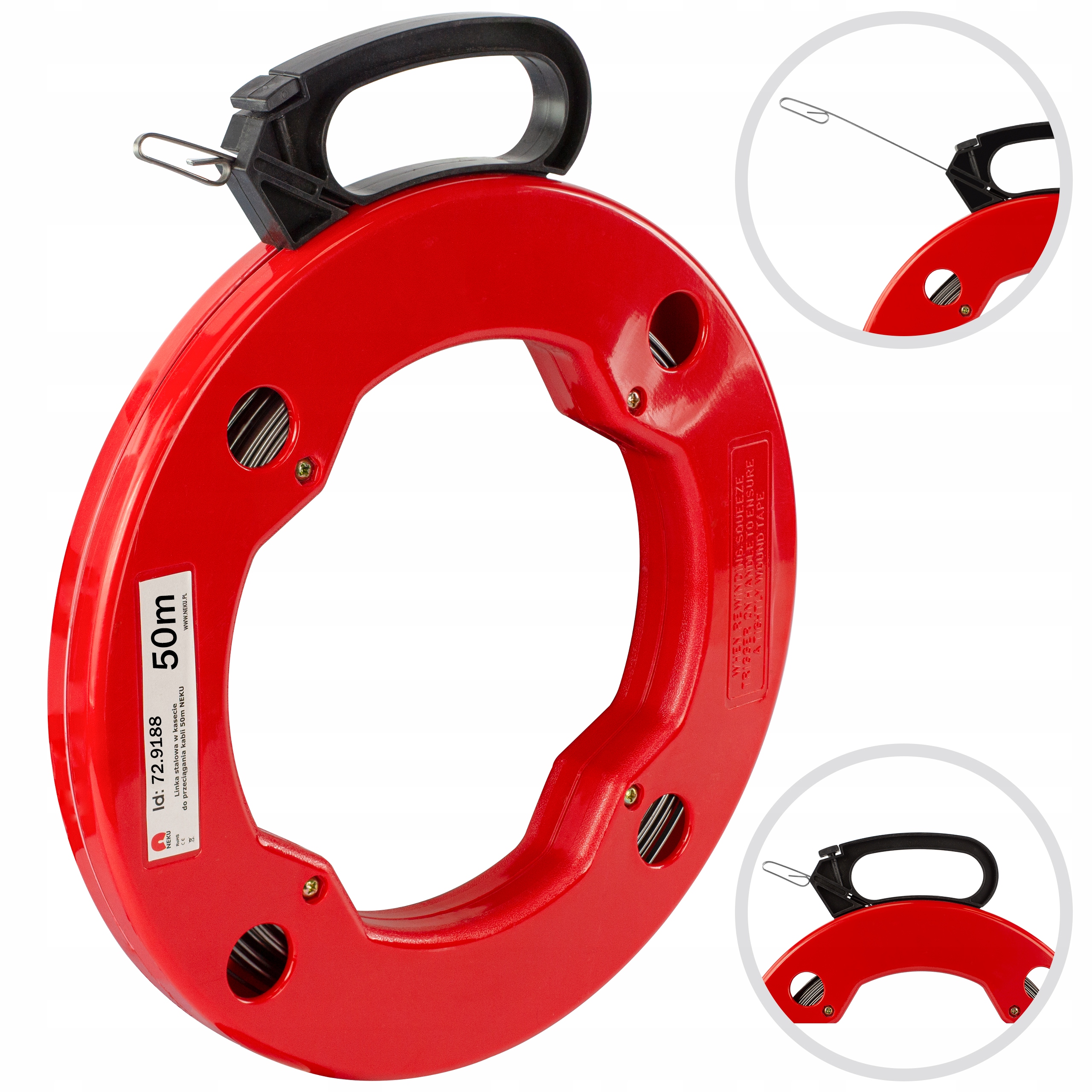 

Neku Stalka Linka Przeciągania Przewodów Kabli 50m