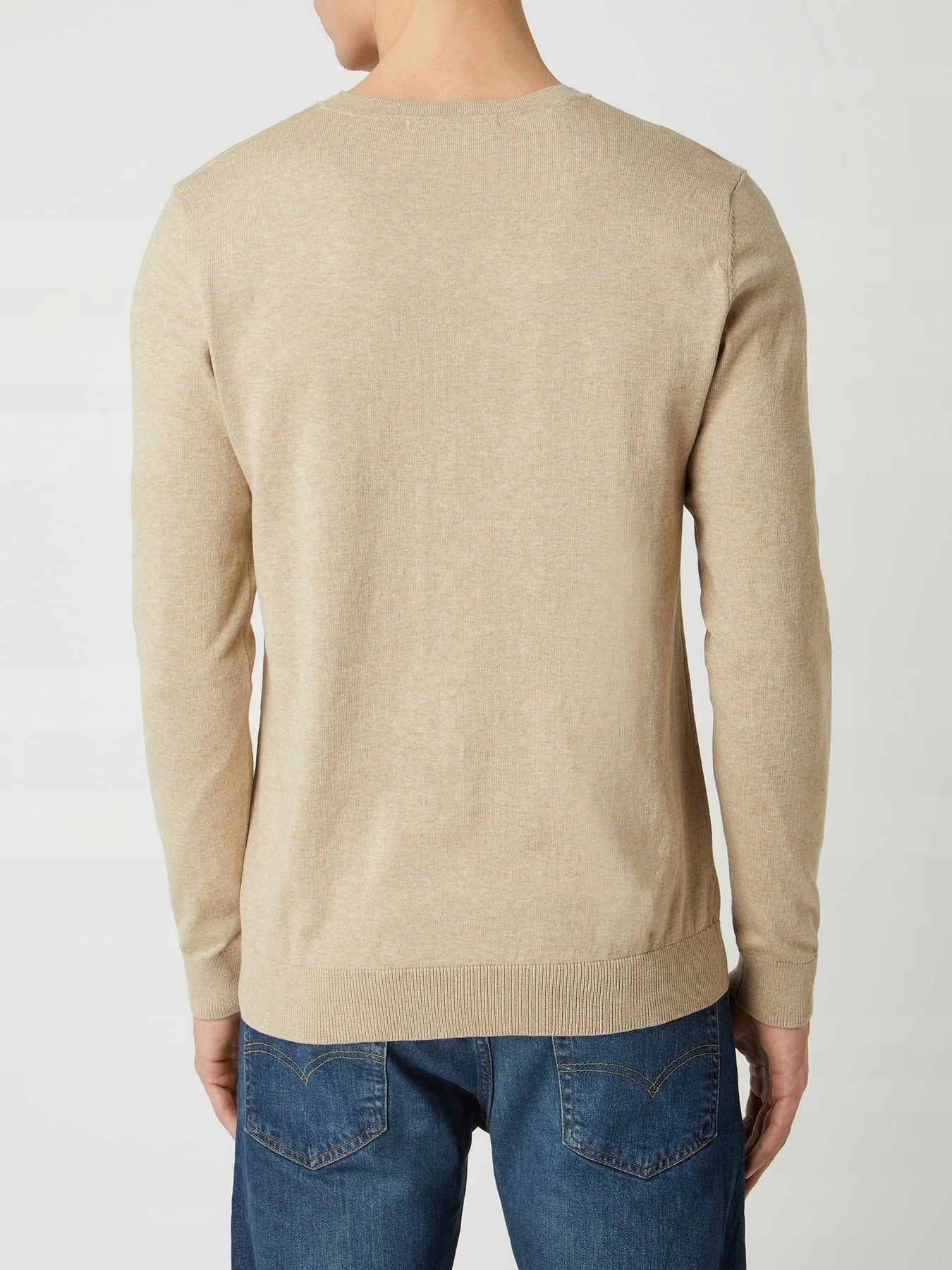 Sweter z bawełny Selected Homme XXL Dekolt okrągły