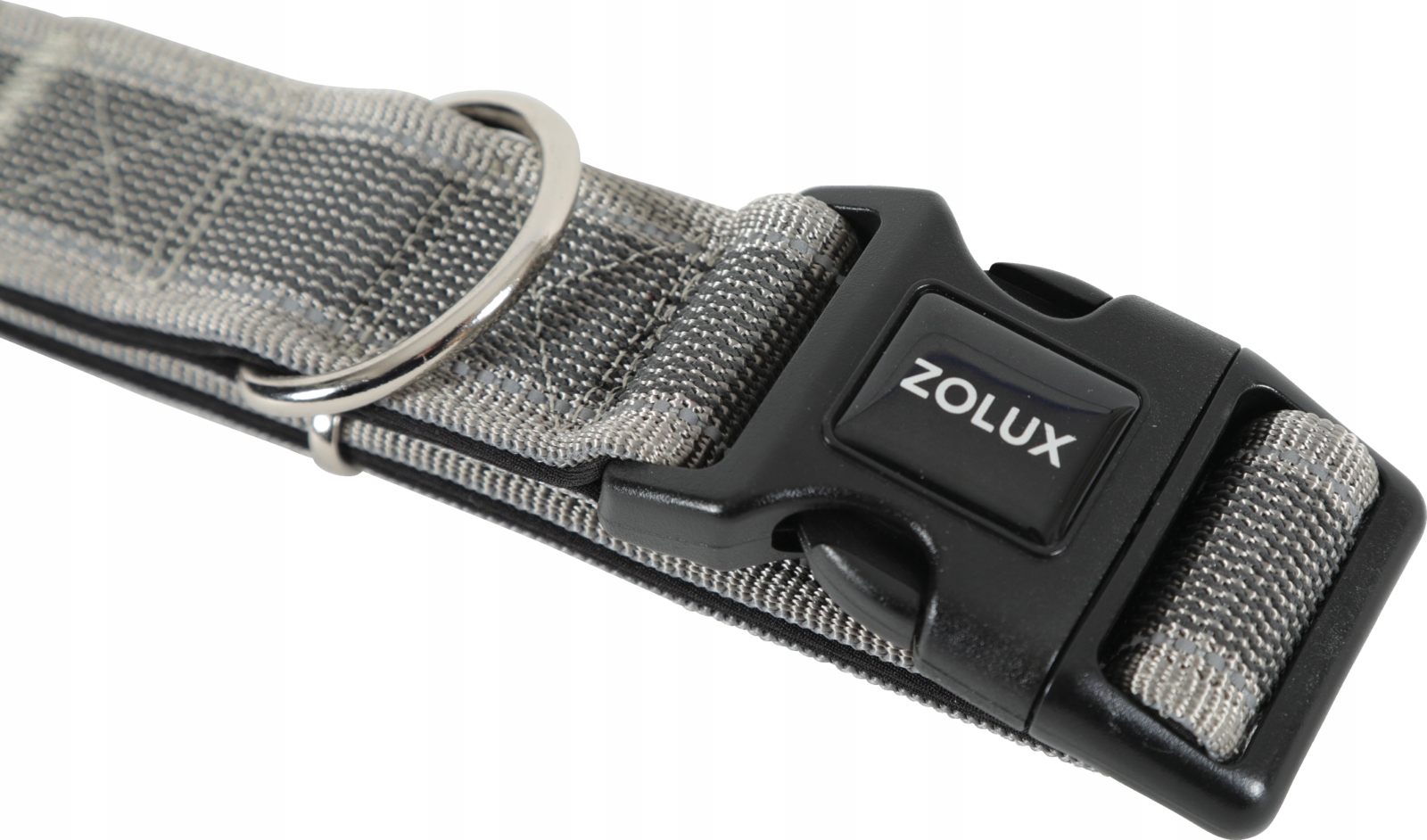 

Obroża regulowana Moov 40 mm kol. szary