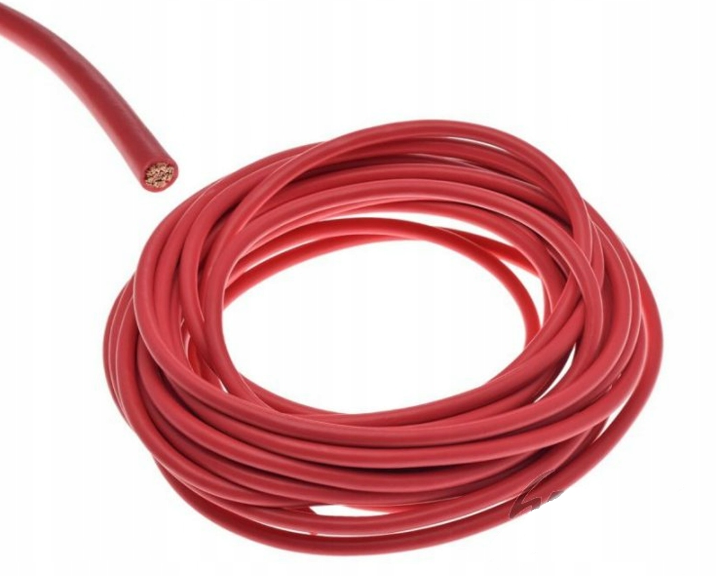 MSRCR9416.127747 - Провод установки 16.00 мм красный 10 метров