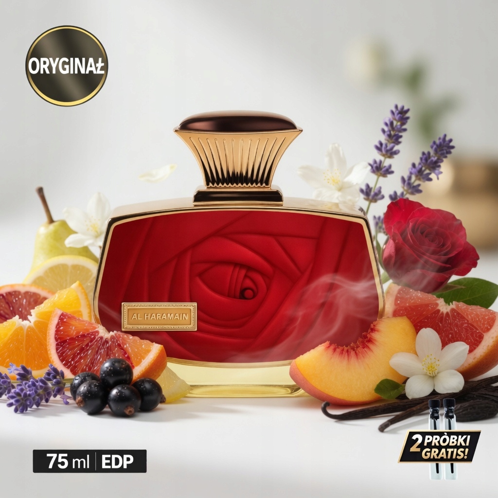 Parfém Al Haramain Belle Rouge Edp 75 Ml 2 vzorky Dárek