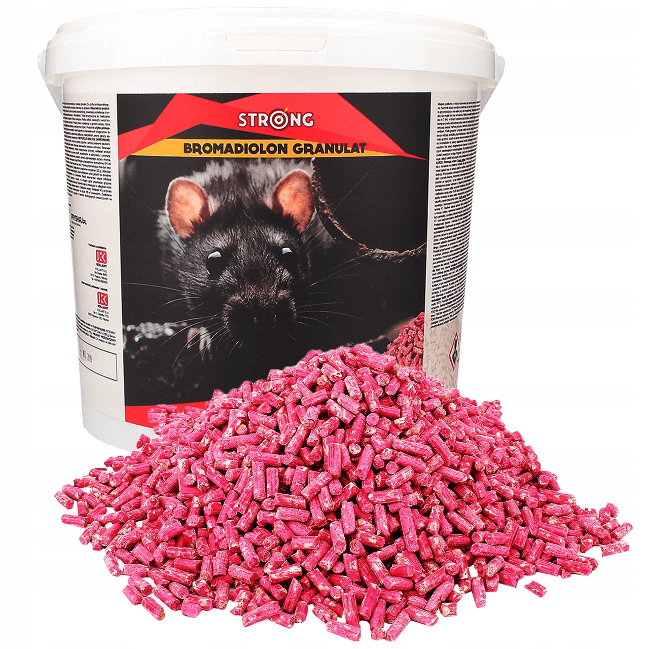 

Strong granulat mocna trutka na Myszy Szczury 3 kg
