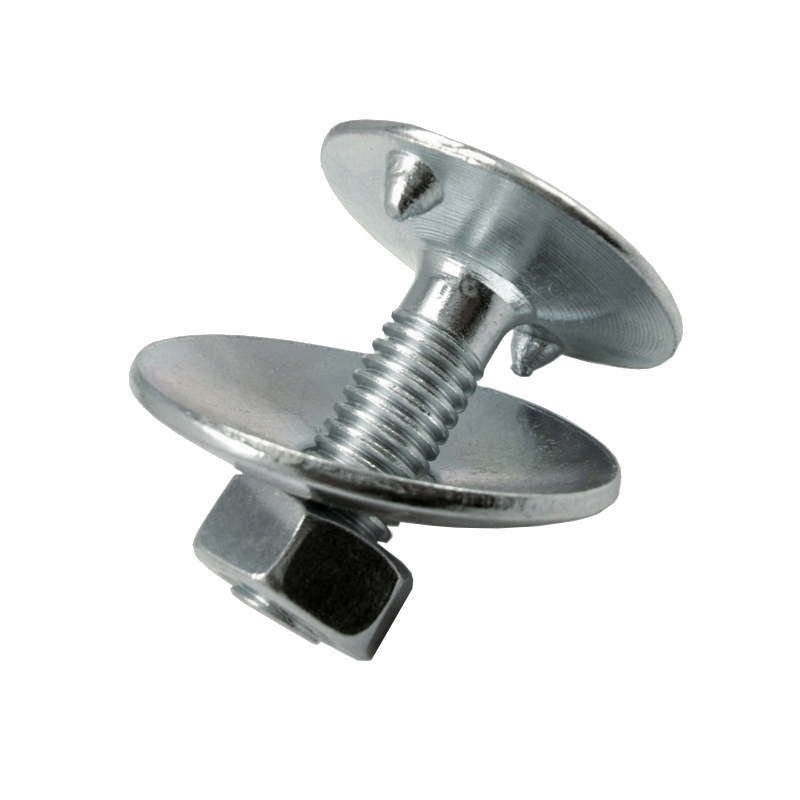 Šrouby do pásů Din 15237 s maticí M8x45 8.8 Pozink 50 ks