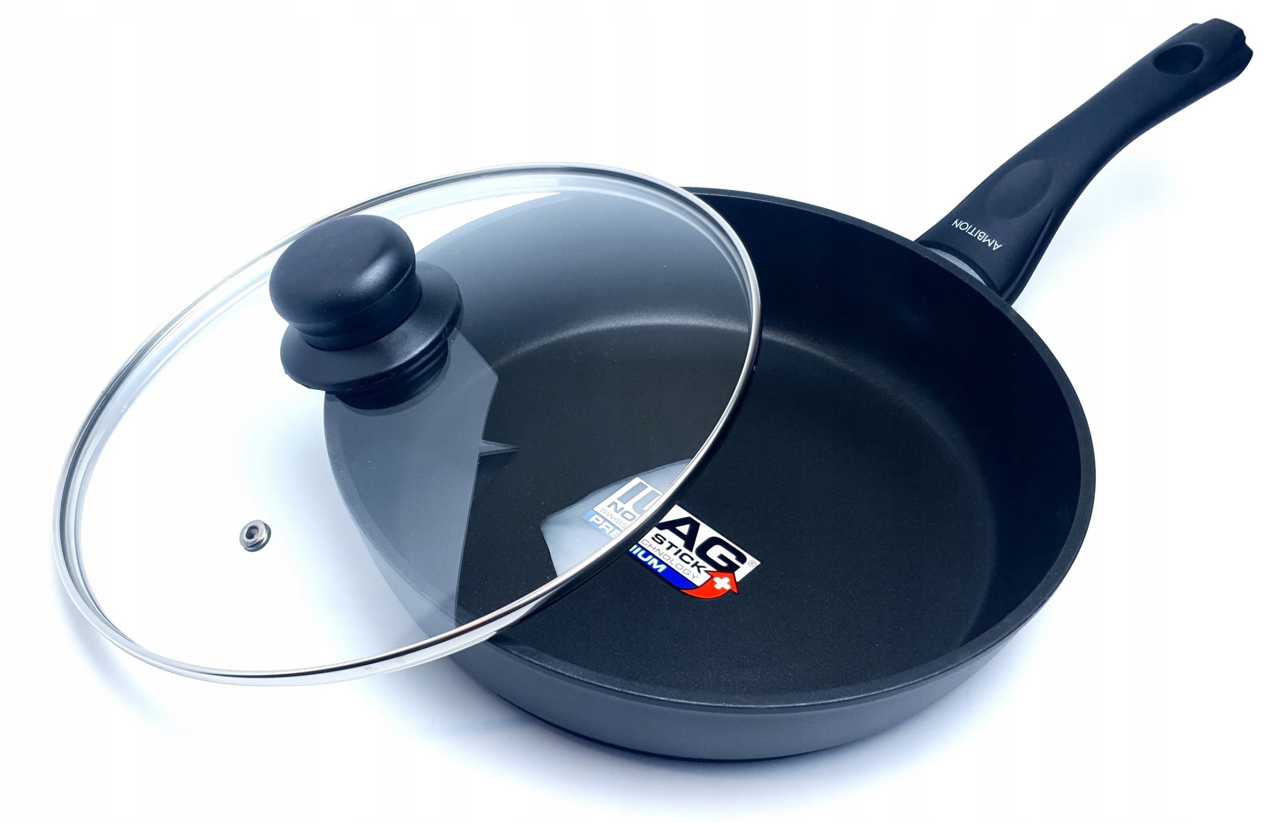 PATELNIA AMBITION MAGNAT 24CM GRUBA + POKRYWKA Kod producenta 3611217879159