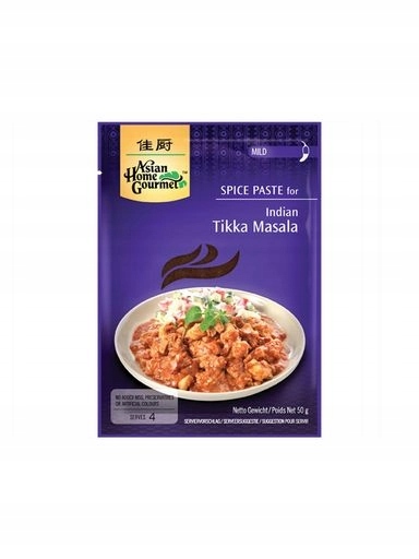 5 x Asian Home Gourmet pasta na indické jídlo Tikka Masala 50 g
