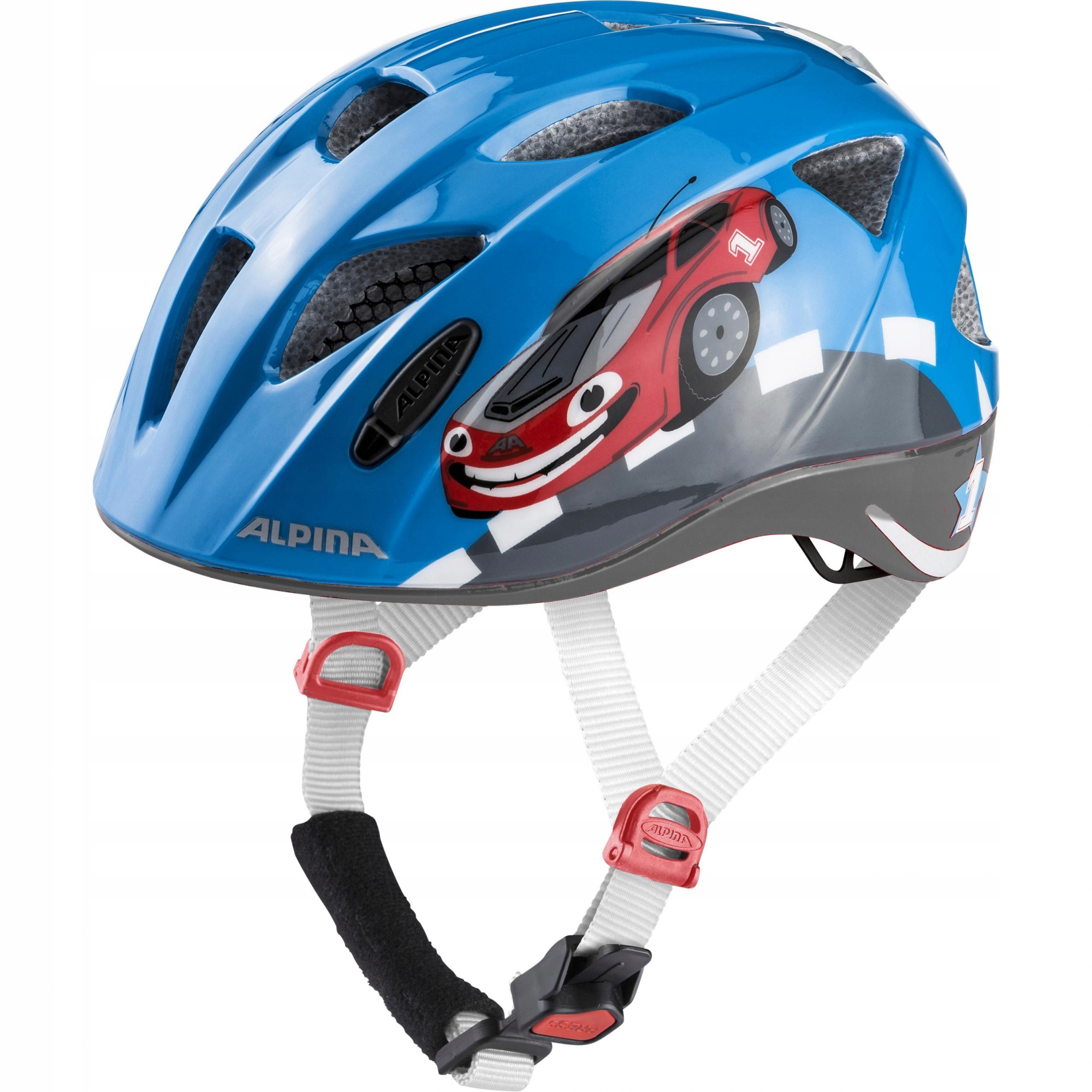 

Kask dziecięcy rowerowy Ximo Flash Alpina 49-54