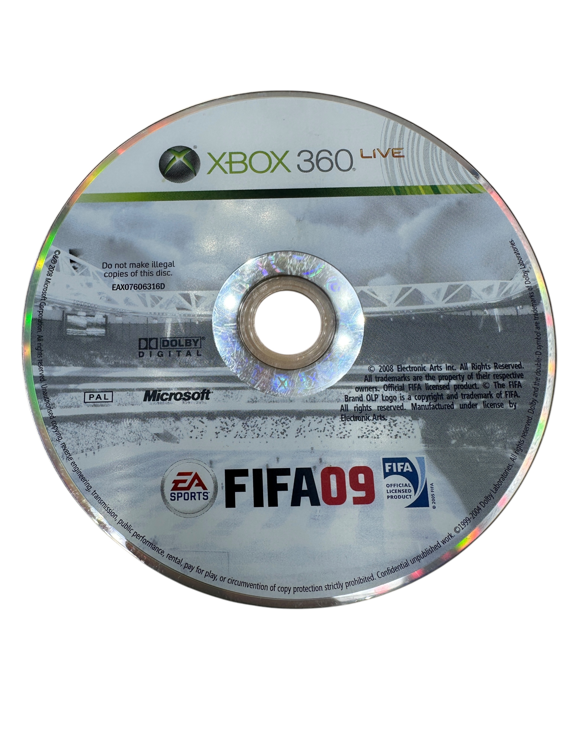 FIFA 09 Xbox 360 pudełkowa
