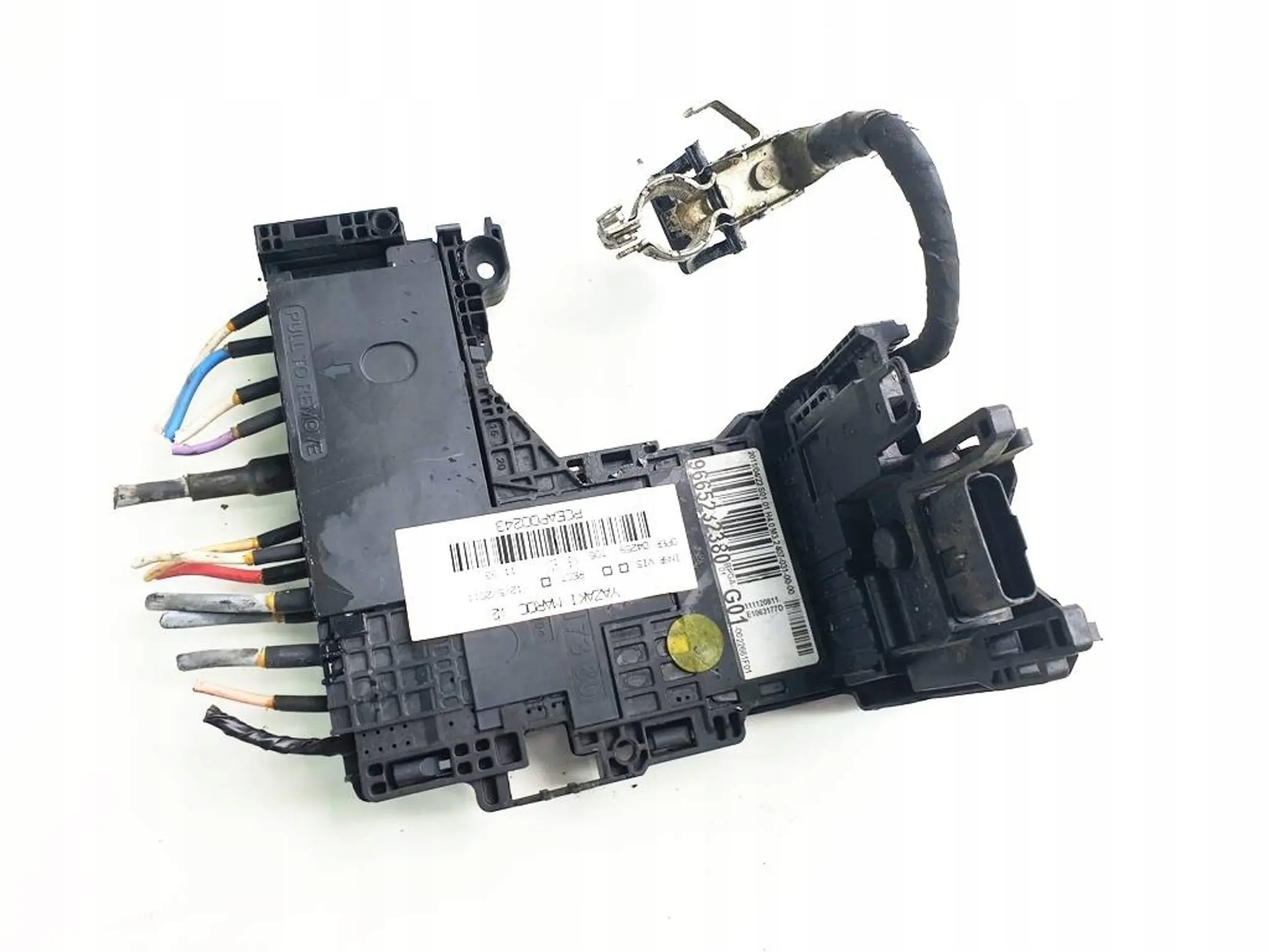 Peugeot 508 I 2011r 1.6 THP Skrzynka bezpiecznikow klema Typ samochodu Samochody osobowe