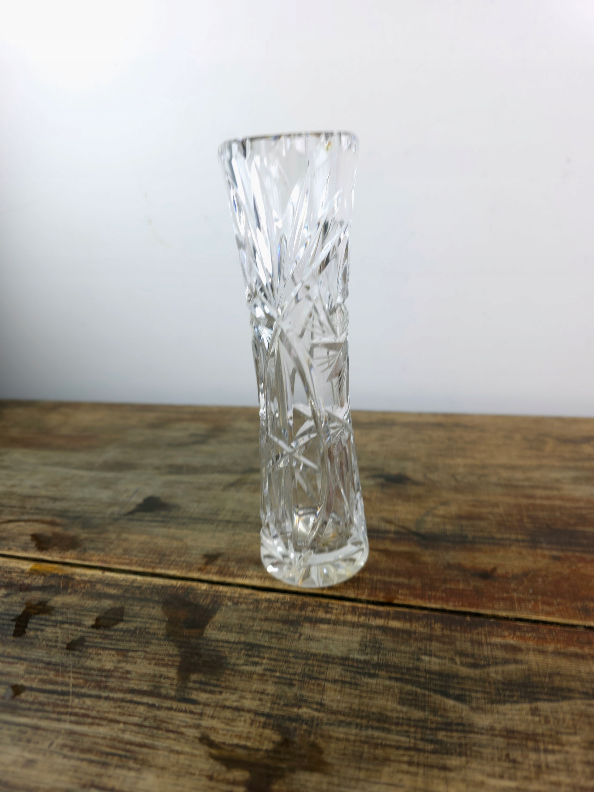 Wazonik kryształowy PRL