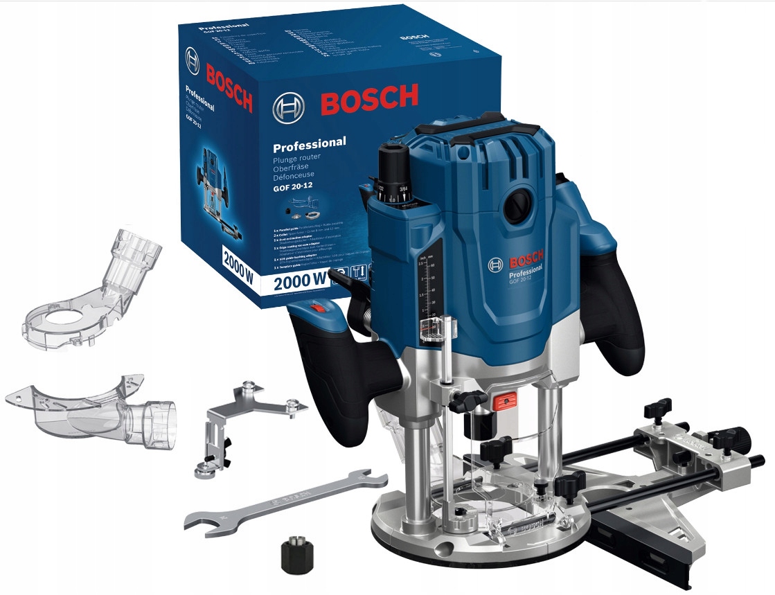 Bosch Frezarka GOF1250CE Prowadnica