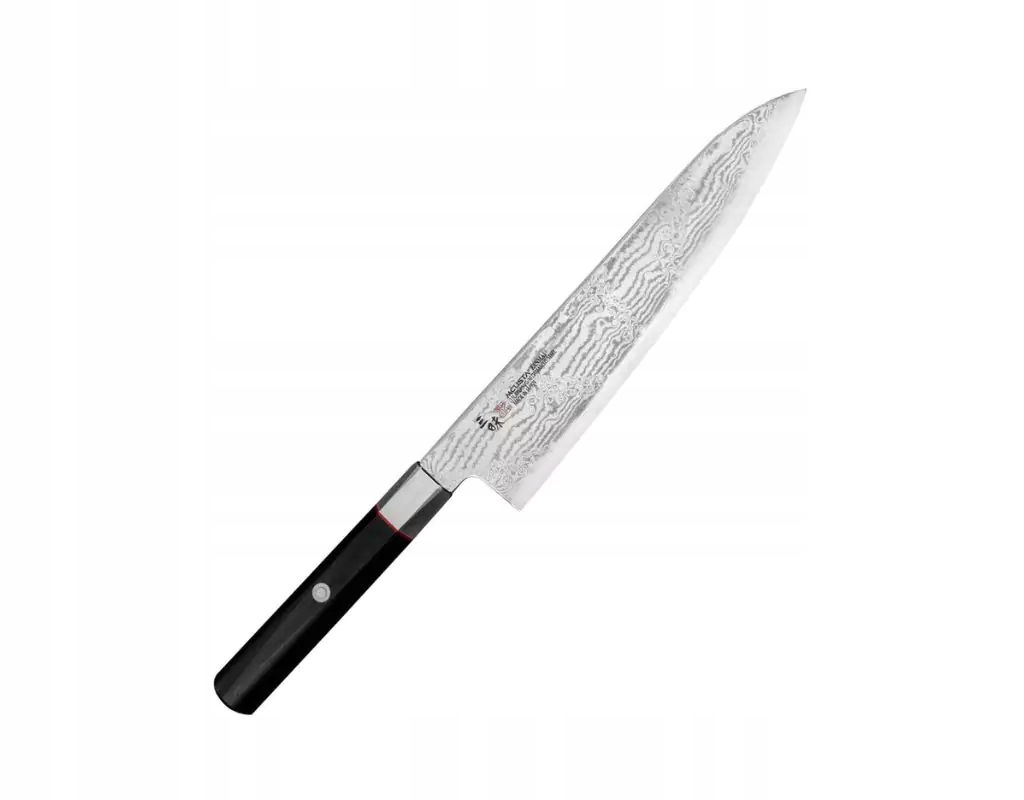 Nóż damasceński szefa kuchni Mcusta Zanmai Splash Damascus VG-10 21 cm