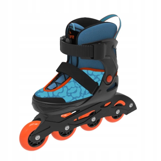 Dětské Kolečkové Brusle Crivit 33-37 Softboot s nastavením velikosti Modré