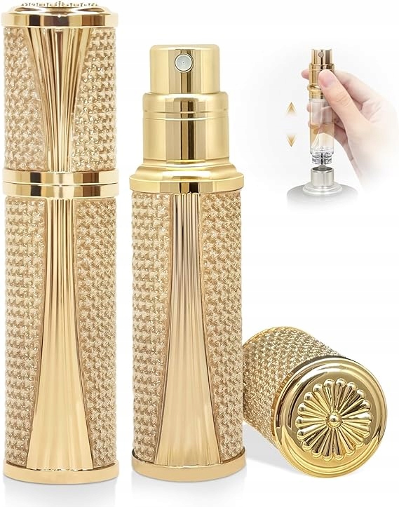 Atomizér Na Parfémy S Vyměnitelným Dnem Mini, Módní, Lesklý, 5 ML, Přenosný