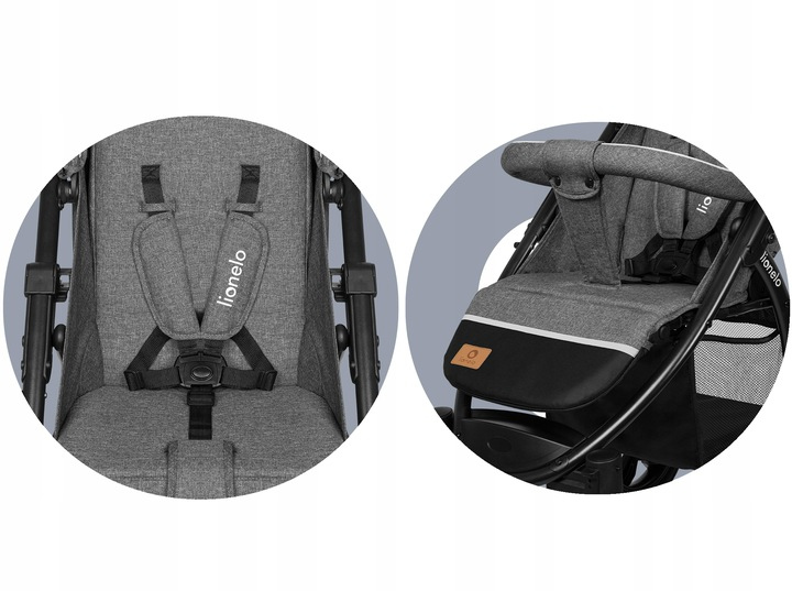 Wózek spacerowy SPACERÓWKA do 22 kg REGULOWANA RĄCZKA Lionelo Annet Tour Marka Lionelo