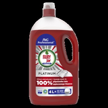 Levně Fairy Professional Tekutý prostředek na mytí nádobí Platinum 4l