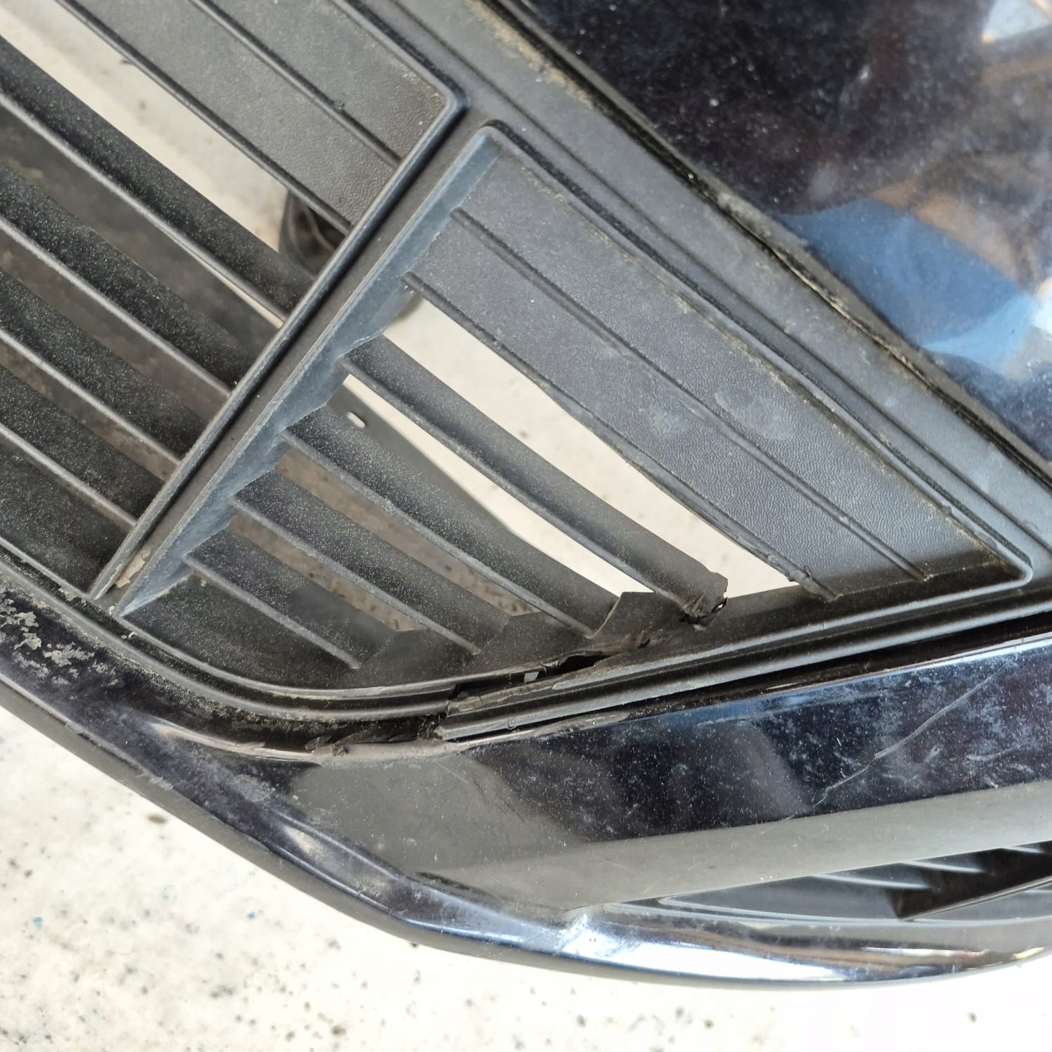 SEAT ALHAMBRA II 2 10-20 bumper front front washer 4XPDC