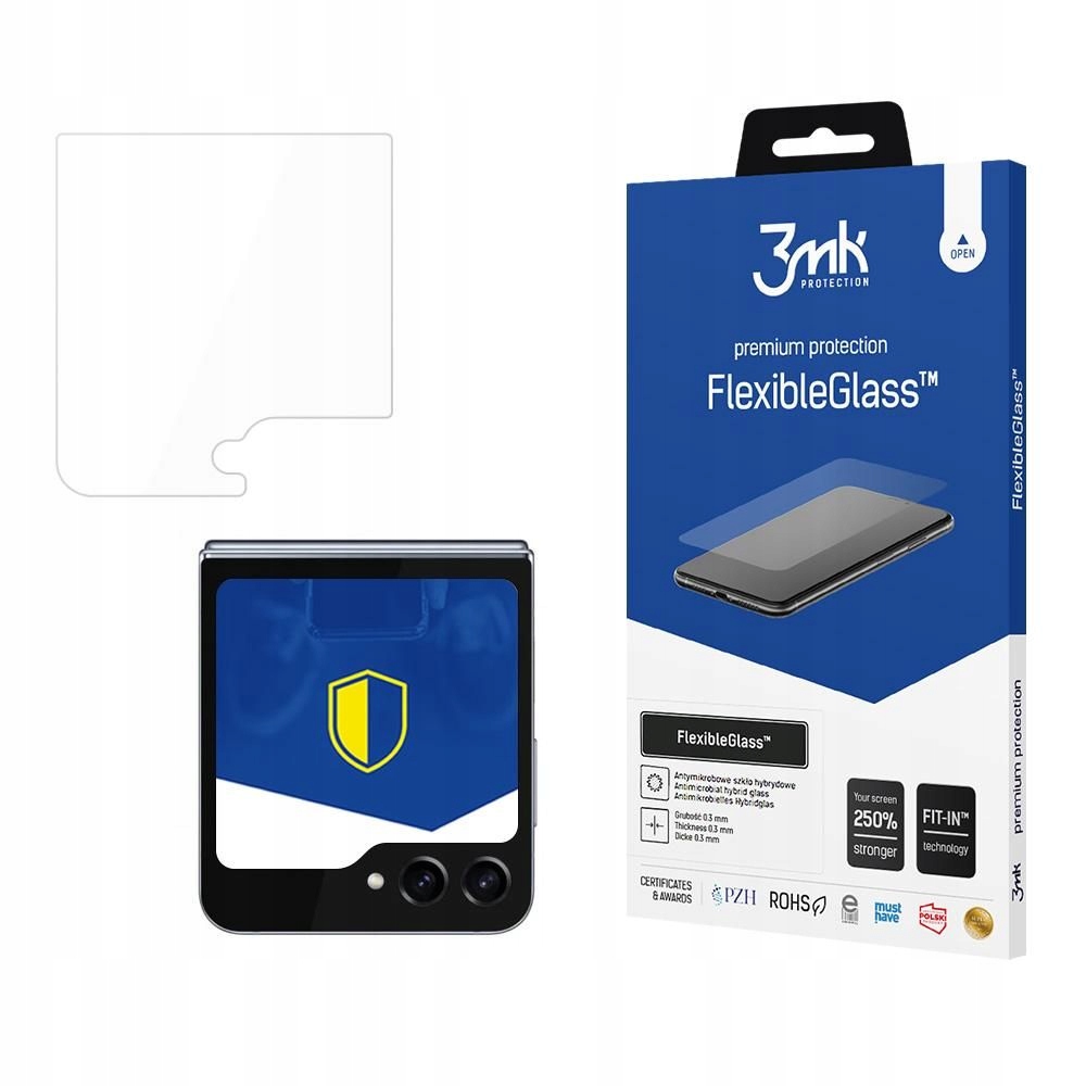 Szkło hybrydowe do Samsung Galaxy Z Flip 6 7 Fe 3mk FlexibleGlass