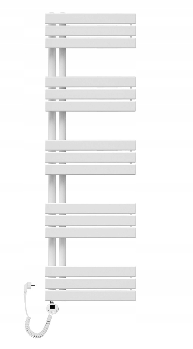 Grzejnik łazienkowy elektryczny Sophia 600W 1510x500 mm biały