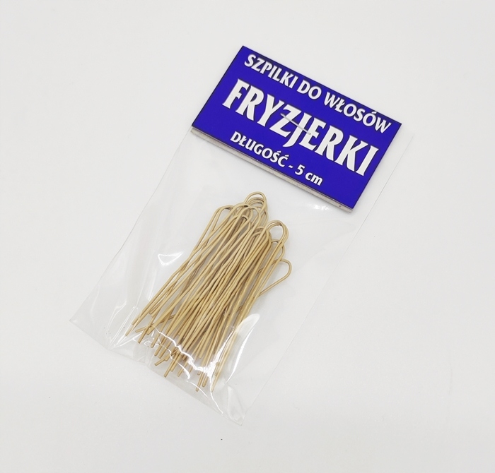 FRYZJERKI KOKÓWKI SZPILKI DO WŁOSÓW WSUWKI 20szt Marka Bibelocik