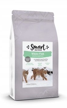 Levně Smart Nature Cat Sterilized Skin Support 1,5 kg rybí 70 % ryb a kaviáru