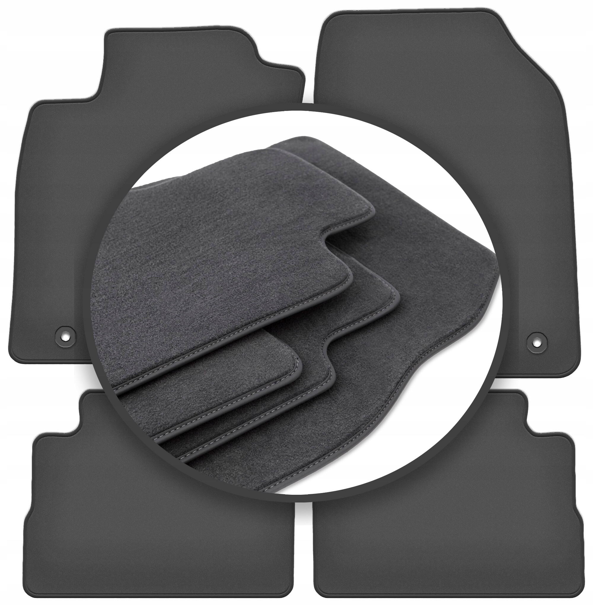 Hrubé autokoberce Opel Vectra C hatchnack/sedan 02-08