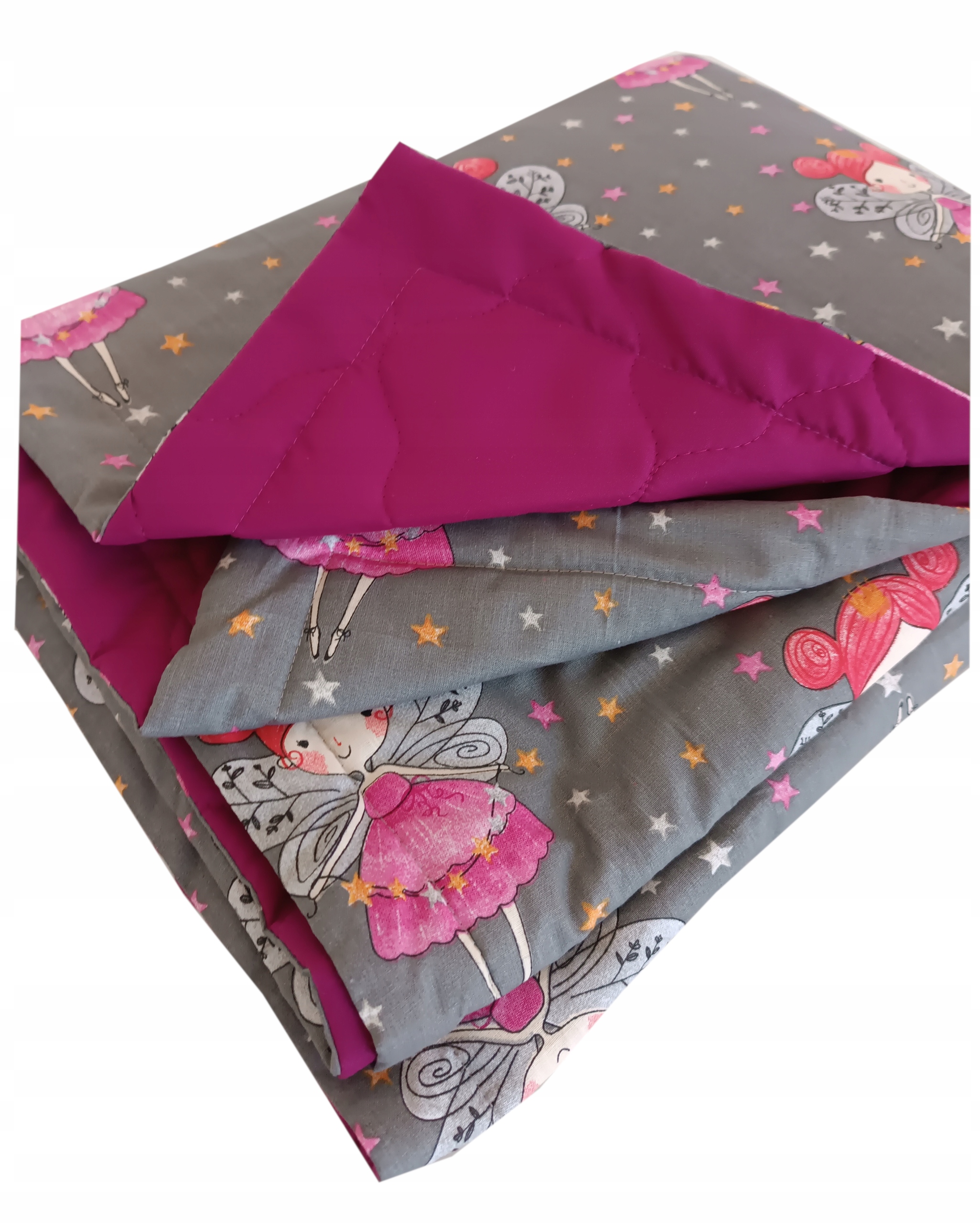 Přehoz na postel 90x200 dvoubarevný